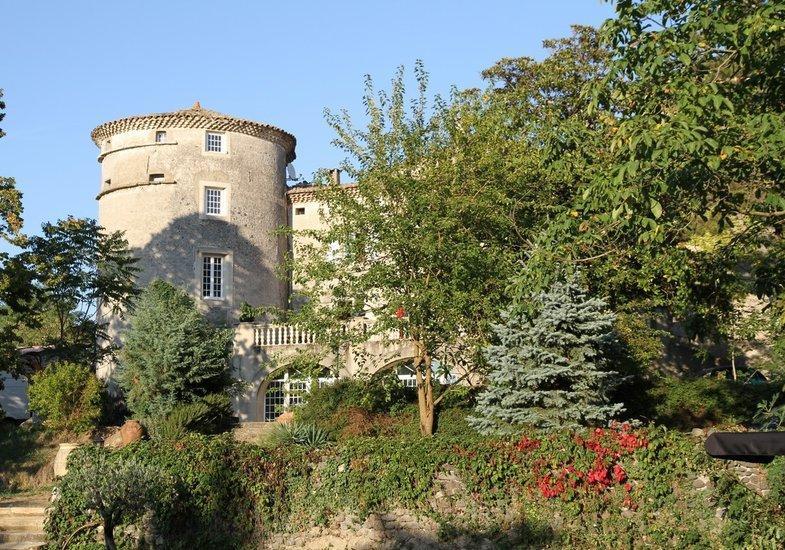 Chateau De Mauras Chomérac Exteriér fotografie